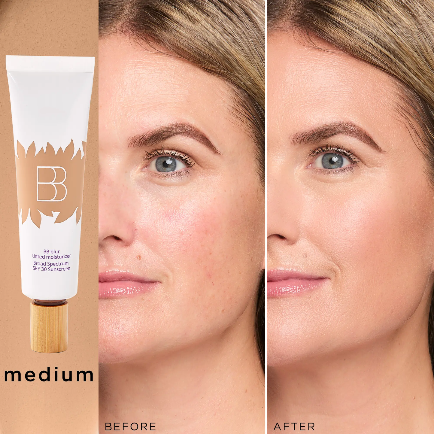 Skip the heavy foundation feel. Blur pores, even tone, and look polished in 60 seconds