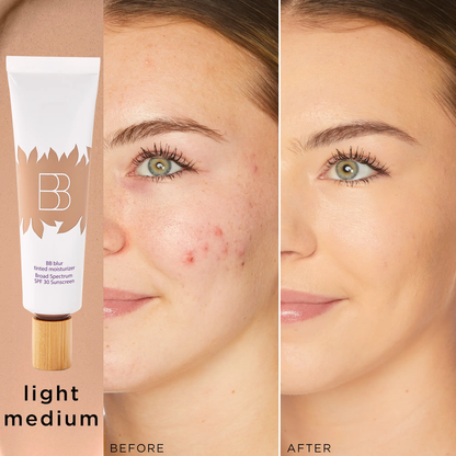 Skip the heavy foundation feel. Blur pores, even tone, and look polished in 60 seconds